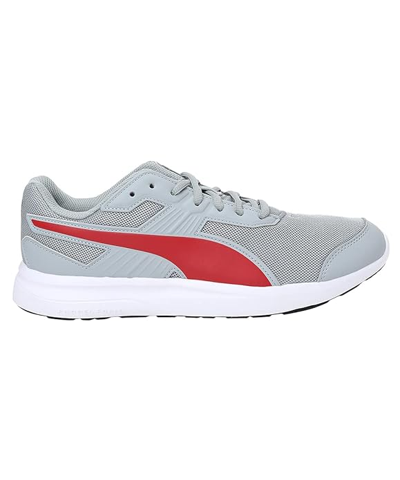 Puma Unisex-Adult Escaper Mesh Quarry-Flame Scarlet Sneaker - 11 UK