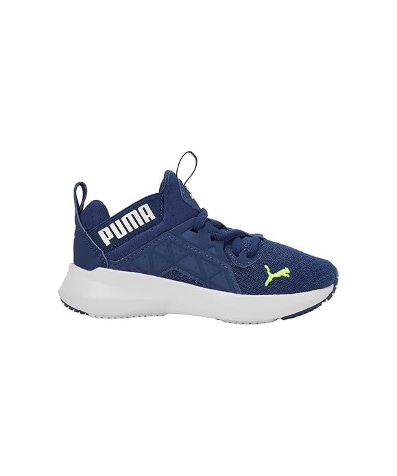 Puma Unisex-Kid Soft Enzo NXT PS Blazing Blue-White Sneaker - 11 UK