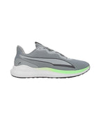 PUMA Men, Exotine 2.0, Cool Mid Gray-Cool Dark Gray-Spring Fern, Running Shoe, 11UK