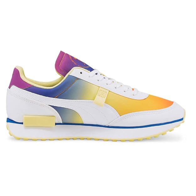 Puma Unisex-Adult Future Rider Pride White Sneaker - 3UK