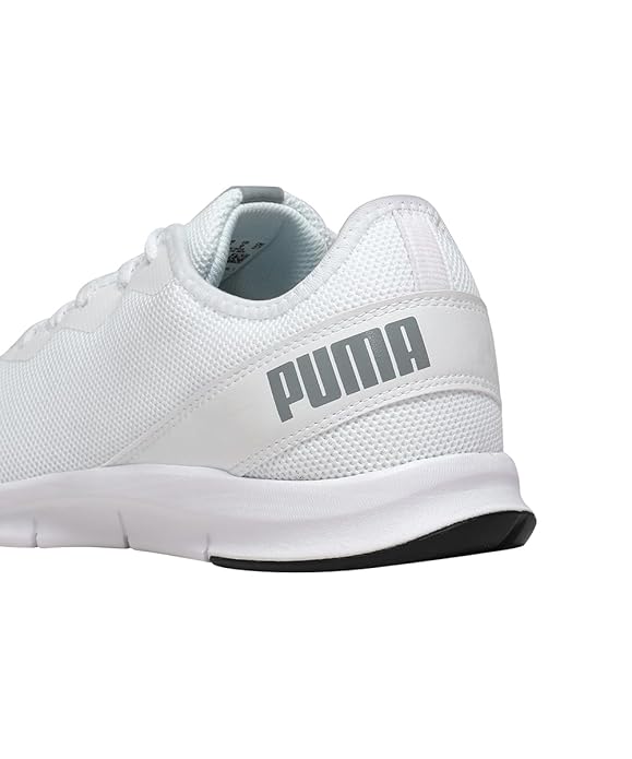 PUMA | Hustle V2 Men's Shoes | White-Quarry | 11UK