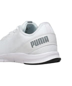 PUMA | Hustle V2 Men's Shoes | White-Quarry | 11UK