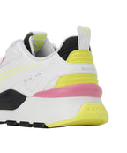 PUMA Women, RS 3.0 Pop Wns, White-Yellow Burst, Sneaker, 3UK