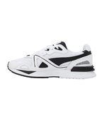 PUMA Unisex-Adult Mirage Mox Core Sneaker  (White-Black , 4 UK )