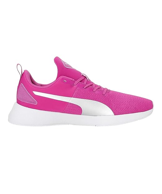 Puma Womens Flyer Runner Femme WN's Gray Violet-Sunblaze Running Shoe - 4 UK