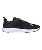 PUMA Unisex Softride Cruise Bold Walking Shoes Puma Black-Puma Team Gold - 7