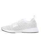 PUMA | Flyer Runner Engineered Knit Men's Shoes | White-Cool Mid Gray-Black | 9UK