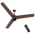 Polycab Silencio Mini 1200mm 5-Star BLDC,Remote Ceiling fan for home|55% Energy Saving, 100% Copper, High Speed, 25 Speed Setting, Reversable & Timer | 4-yr Warranty【Espresso Brown】