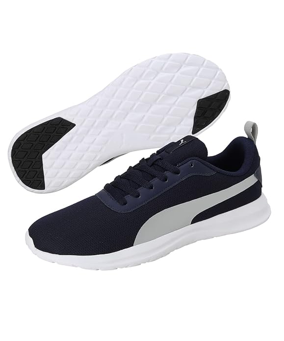 Puma Men Saddle Sneaker ( Peacoat-Silver , 10 )