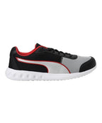 PUMA | Cario Block Men's Running Shoe | High Risk Red-Black-Silver | 8UK