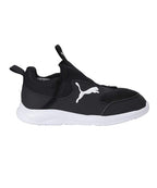 Puma unisex-child Fun Racer Slip On PS Puma Black-Puma White Sneaker - 12 UK