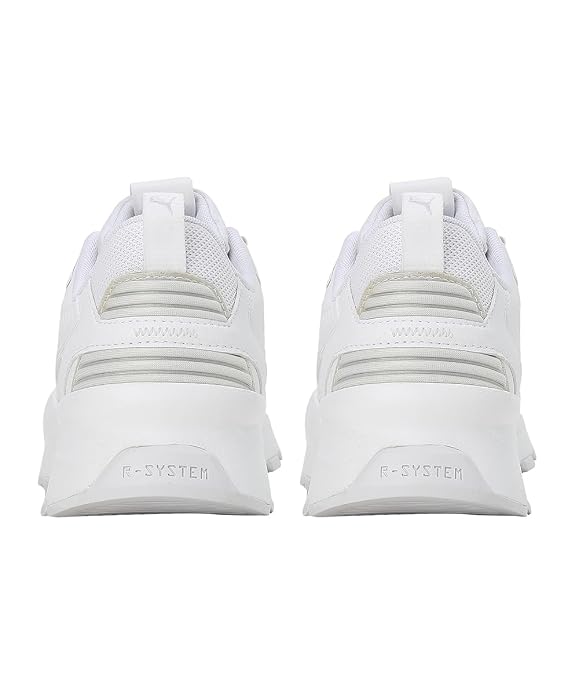 Puma Unisex-Adult RS 3.0 Essentials White-Black Sneaker - 11 UK