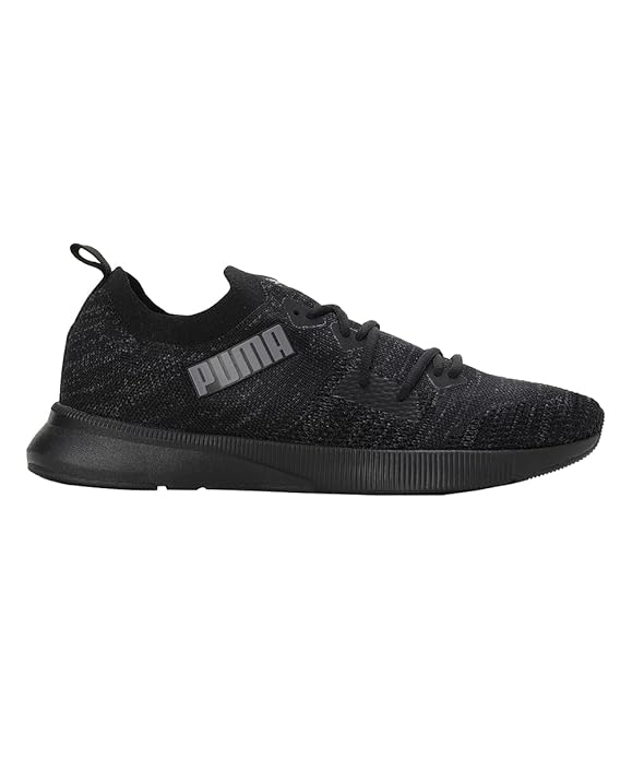 PUMA | Flyer Runner Engineered Knit Men's Shoes | Black-Asphalt | 10UK