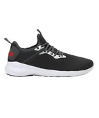 Puma mens Corode Dark Shadow-Silver-High Risk Red Running Shoe- 10 UK
