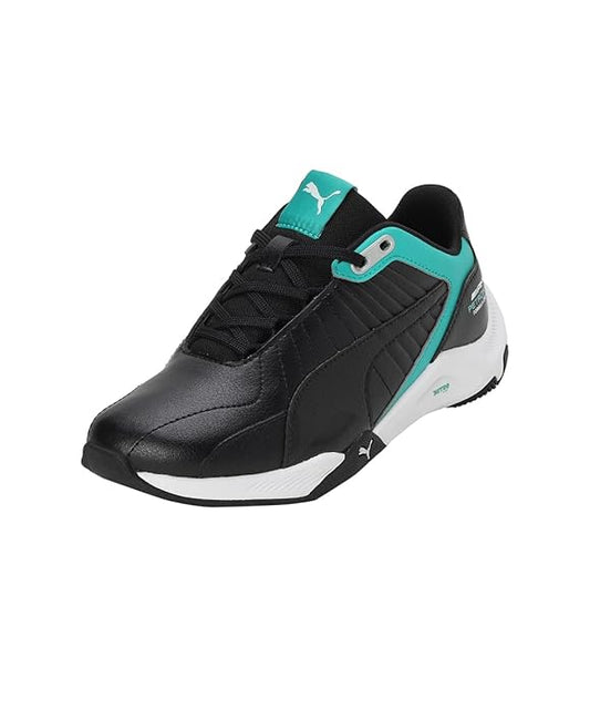 PUMA Unisex-Kid MAPF1 Kart Cat RL Nitro Jr Black-White Sneaker - 6 UK
