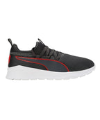 PUMA Men, Manor V2, Dark Shadow-High Risk Red-White, Sneaker, 9UK