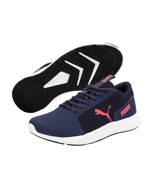 PUMA | Gina Women's Shoes | Peacoat-Salmon | 3UK