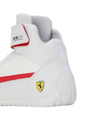 Puma Unisex Adult Ferrari Neo Cat Mid Sneaker (  White-Rosso Corsa , 6 )