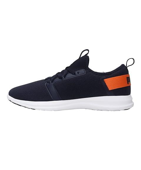 Puma Mens Bold Extreme Peacoat-Vibrant Orange Running Shoe- 9 UK