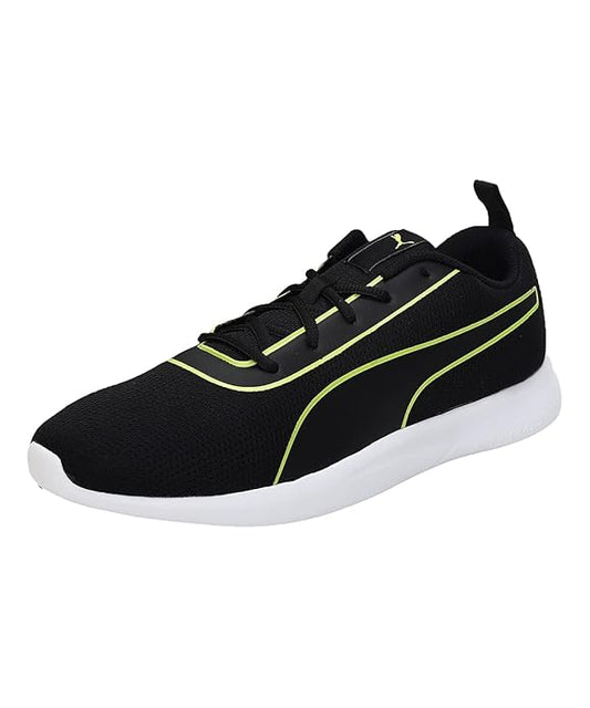PUMA | Mizar Men's Shoes | Black-Limepunch | 10UK