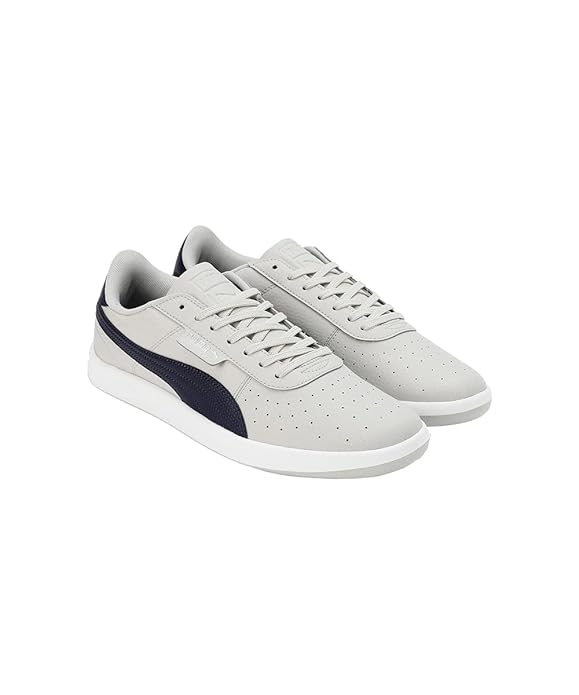 Puma Mens G.Vilas 2.0 Gray Violet-Navy Sneaker - 11UK