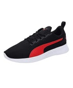 Puma Unisex Adult Flair 2 Black-High Risk Red Running Shoe - 9 UK