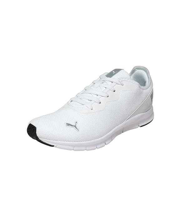 PUMA | Hustle V2 Men's Shoes | White-Quarry | 11UK