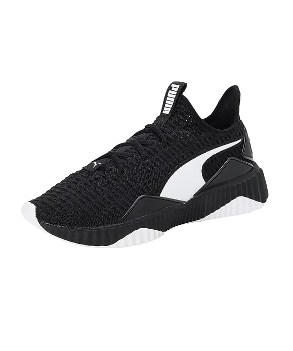 PUMA Womens Defy Wn's Black-White Training Shoe - 3UK