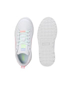 PUMA Girls Mayze Cosmic Girl PS White-Koral Ice Sneaker - 13 UK
