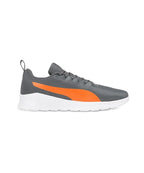 Puma Kenton Shoes For Mens  Castlerock-Vibrant Orange-8UK