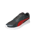 Puma Mens Wembley Dark Shadow-High Risk Red Sneaker- 6 UK