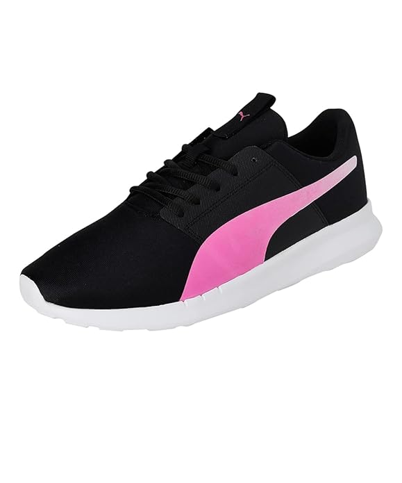 Puma Mens Grail Puma Black-Luminous Pink Walking Shoe-6 UK