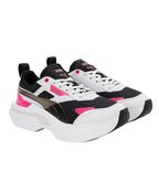 PUMA Womens Kosmo Rider Tech Wns Black-Feather Gray Sneaker - 4UK