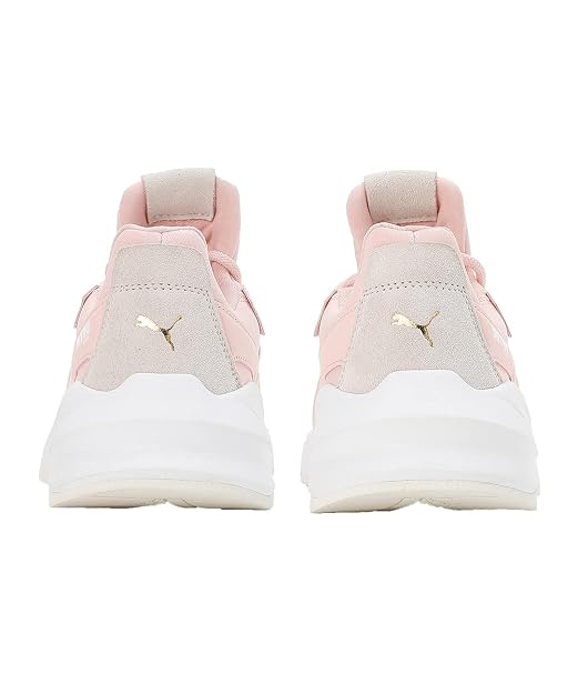 Puma Womens Fier Nitro Lthr WNS Rose Dust Sneaker - 4UK