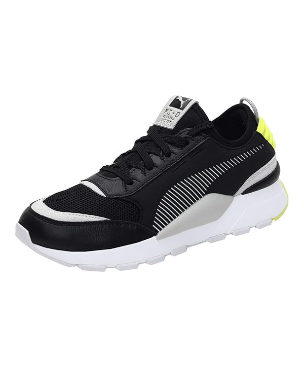 Puma Unisex-Adult, RS-0 CORE Sneaker  (Black-Gray Violet-Yellow Alert , 3.5 UK )