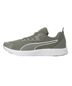 Puma Mens Lyrid Running Shoe (  Vetiver-White-Black , 7 )
