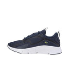 Puma Unisex-Adult FlexFocus Lite Club Navy-Lime Pow Running Shoe - 6 UK