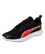 Puma Unisex-Adult Raptor, Black-Burnt Red-White, Sneaker - 7UK