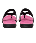 PUMA Women Softride Sunny Tie Dye Flip Flops Puma Black-Phlox Pink - 3