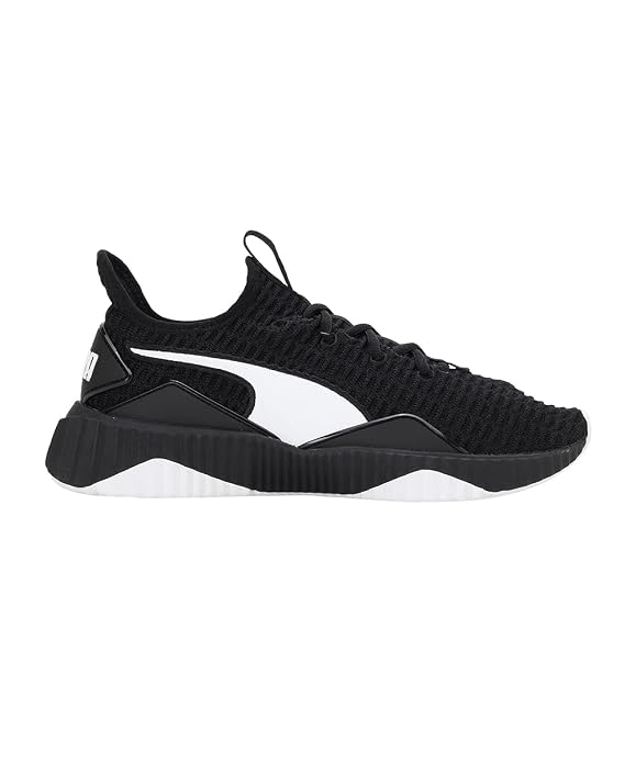 PUMA Womens Defy Wn's Black-White Training Shoe - 3UK