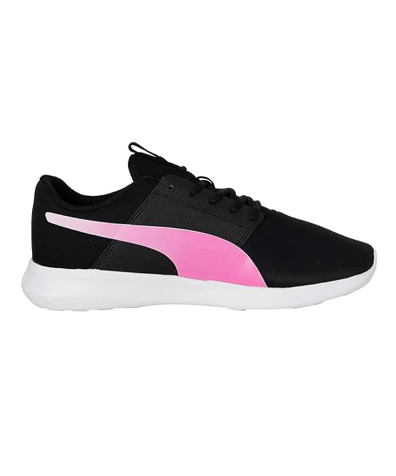 Puma Mens Grail Puma Black-Luminous Pink Walking Shoe-6 UK