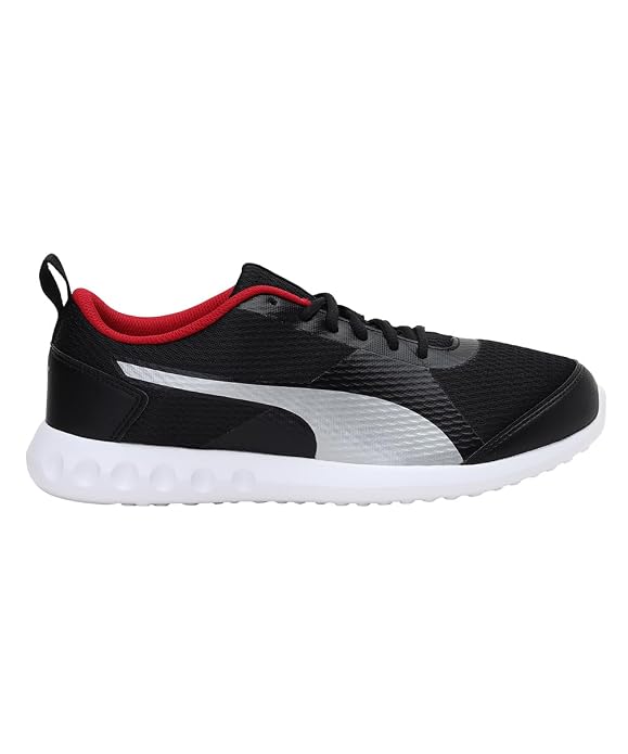 PUMA Men, Xyork MU IDP, Black-Barbados Cherry, Running Shoe, 6UK