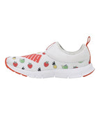 Puma Unisex-Kid Yaris Junior V1 Nasturtium-White Sneaker - 5UK