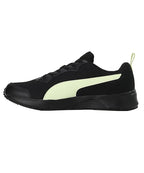 Puma Mens Ampi Black-Pistachio Running Shoe - 8 UK