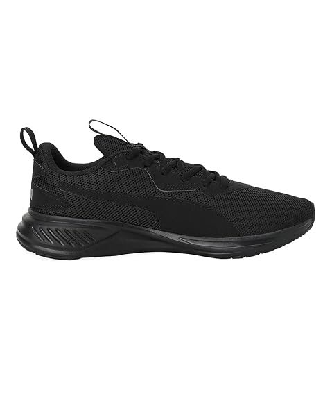 Puma Unisex-Adult Incinerate Black-Black Running Shoe - 11 UK