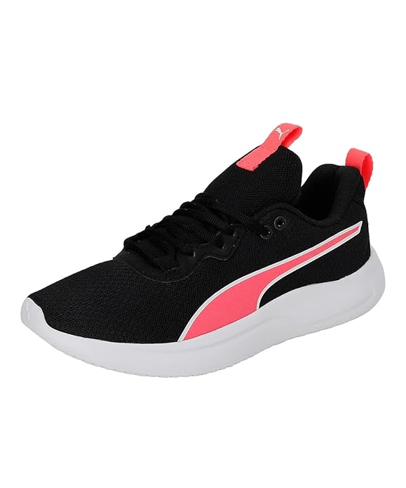 PUMA Unisex-Adult Resolve Modern Black-Sunset Glow Walking Shoe - 3 UK