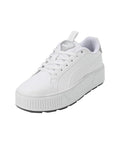Puma Womens Karmen Pop-up Metallics Sneaker ( White , 4 )