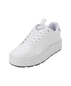 Puma Womens Karmen Pop-up Metallics Sneaker ( White , 4 )