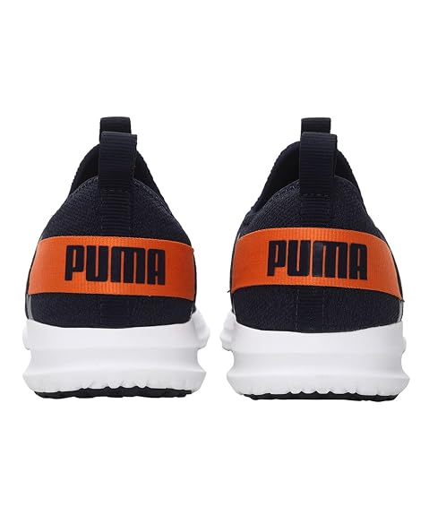 Puma Mens Bold Extreme Peacoat-Vibrant Orange Running Shoe- 9 UK