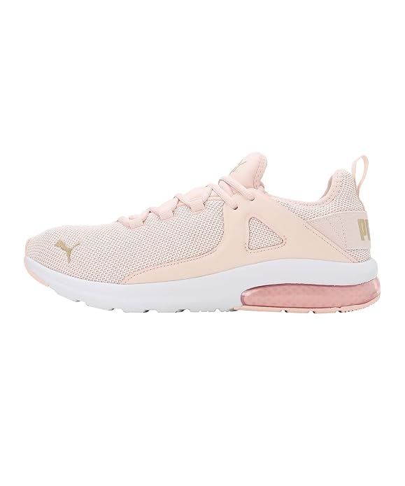 PUMA Unisex-Adult Electron 2.0 Island Pink-Team Gold-Pale Grape Sneaker - 4UK